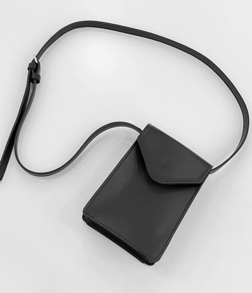 Rectangle cross bag (black)